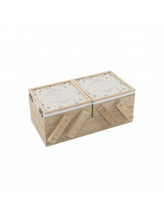 Caja costurero madera 3...