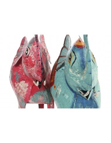 Figura decorativa elefante metal Marai