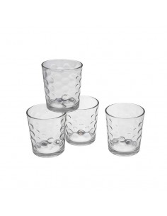 Set 4 vasos cristal 360ml...