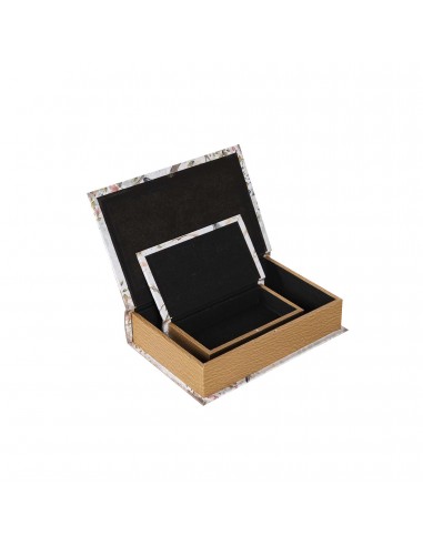 Caja libro decorativo pájaros Lorenz