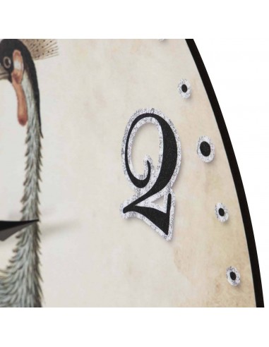 Reloj pared redondo grullas Oriane