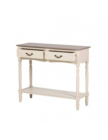 Consola pino 2 cajones Dorana