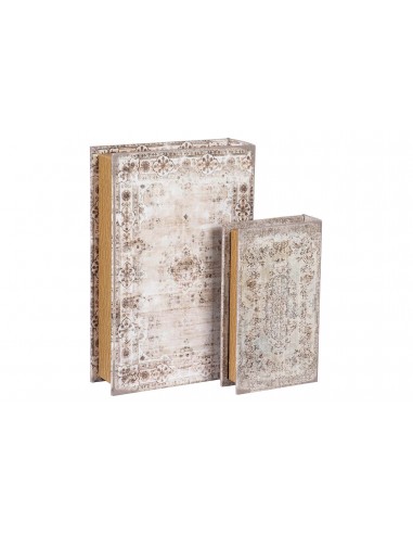 Caja libro decorativo vintage Amir