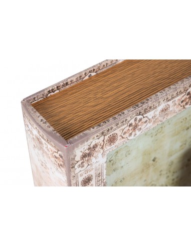 Caja libro decorativo vintage Amir