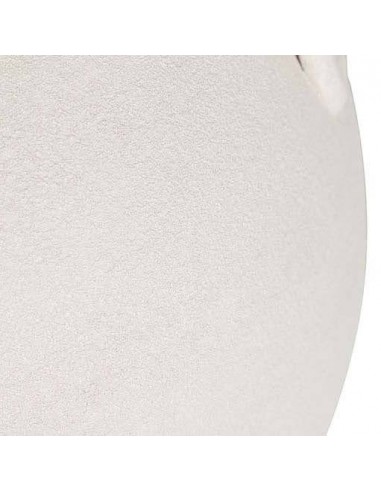 Jarrón cerámica blanco 28cm Loy