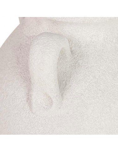 Jarrón cerámica blanco 22cm Loy