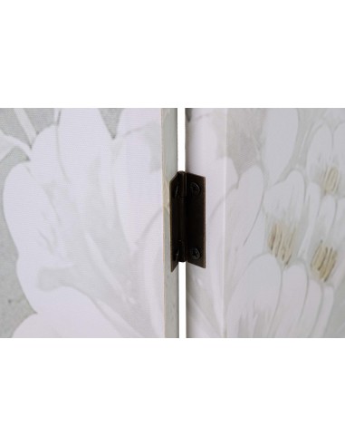 Biombo lienzo 3 hojas aves y flores...