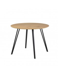 Mesa comedor redonda madera... 2