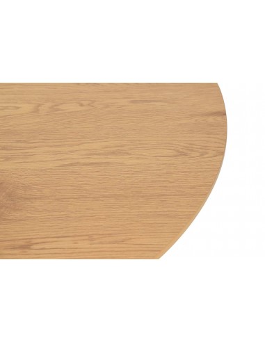 Mesa comedor redonda madera y metal...