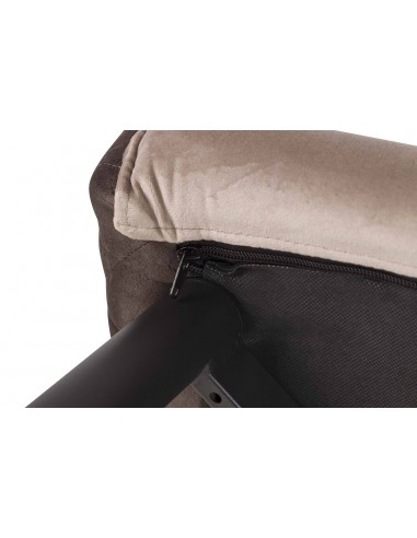 Silla terciopelo patas negras Deiben