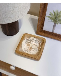 Bandeja decorativa madera...