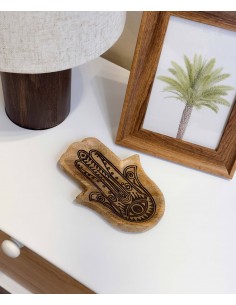 Bandeja decorativa madera...