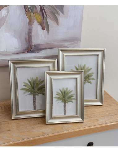 Marco de foto 10x15cm metalizado Betsy