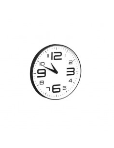 Reloj redondo pared negro...