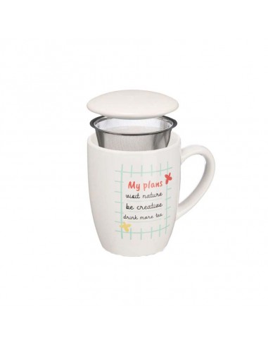 Taza con filtro para infusiones 340ml...