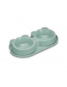 Comedero doble pvc para...