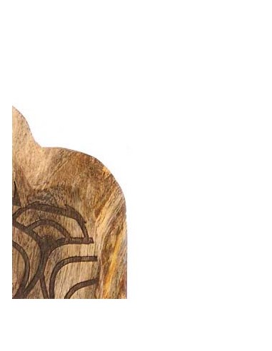 Bandeja decorativa madera mano de...