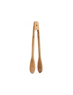 Pinza bambú cocina cuchara...