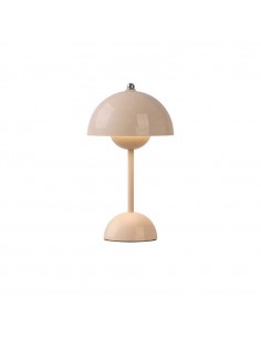 Lámpara de mesa seta beige... 2