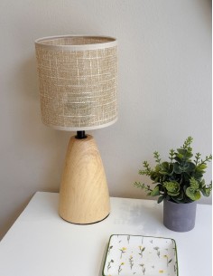 Lámpara de mesa efecto...