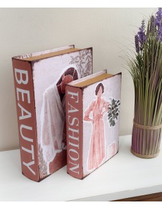 Caja libro decorativo mujer...