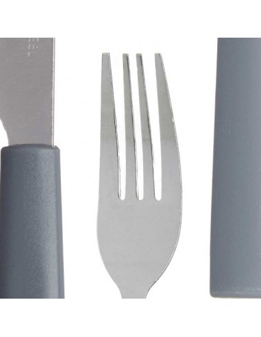 Set 16 cubiertos acero inoxidable...