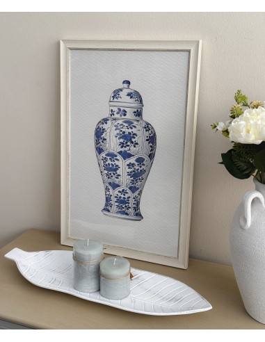 Cuadro jarrón oriental 36x54cm Shui