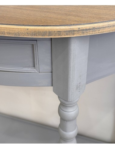 Consola madera con cajón y balda Atalaya