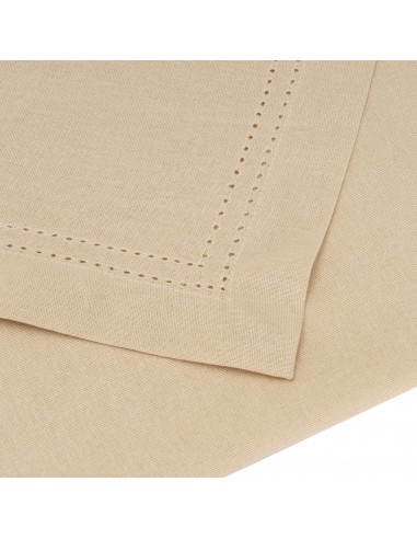 Camino mesa algodón beige