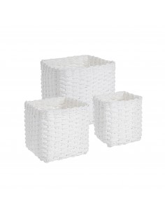 Cesta cuadrada de papel...