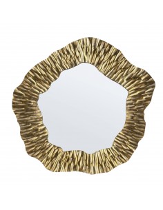 Espejo metal dorado Elorien 2