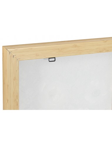 Cuadro lienzo flores jarrones marco...