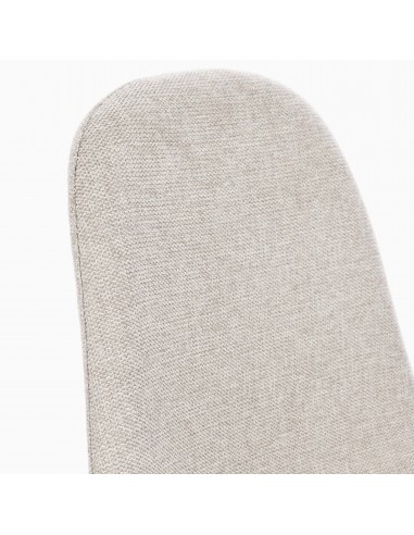 Silla comedor tela beige Veyra