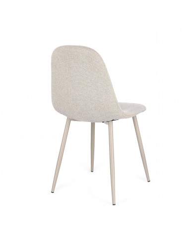 Silla comedor tela beige Veyra