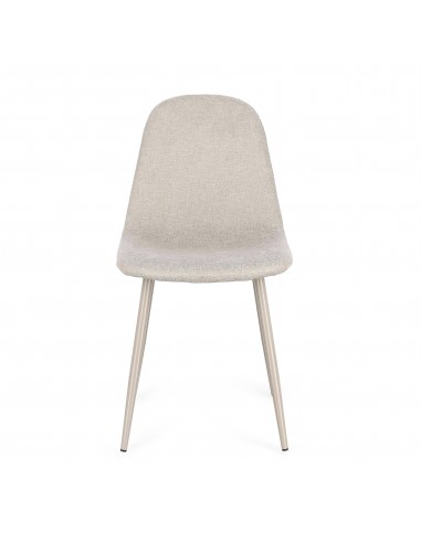 Silla comedor tela beige Veyra