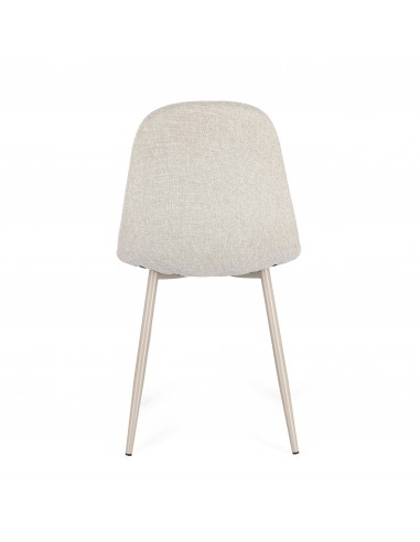 Silla comedor tela beige Veyra