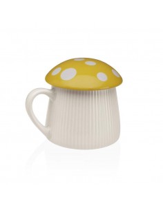 Taza porcelana blanca con... 2