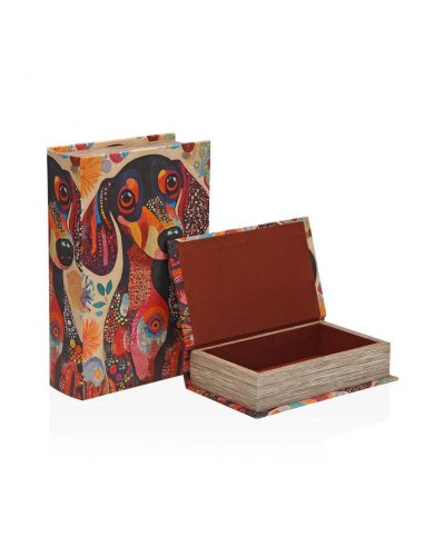 Caja libro decorativo Teckel