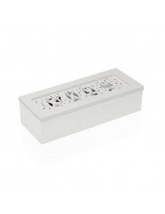 Caja madera blanca...