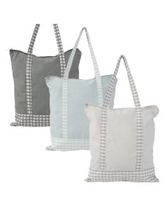 Bolsa tote algodón con...