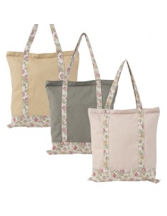Bolsa tote algodón con...