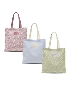 Bolsa tote algodón con...