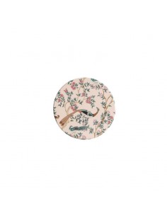 Posavasos redondo floral...