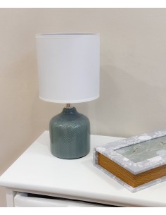 Lámpara de mesa cerámica Rayen