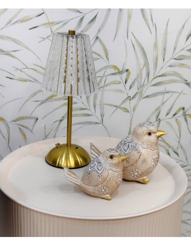 Figura decorativa pájaro 16cm Dorali