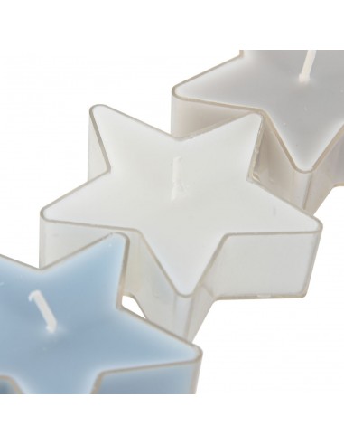 Set 4 velas Estrella