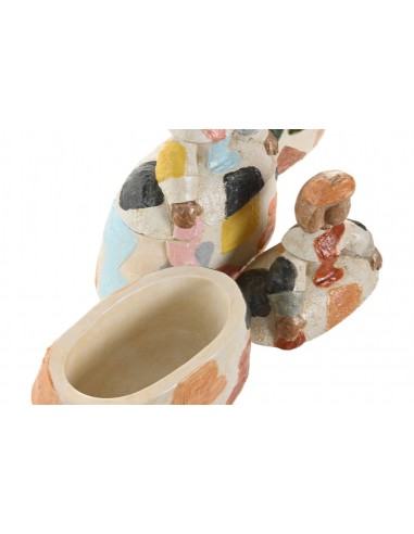 Figura decorativa resina colores Menina