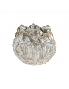 Jarrón cerámica hoja 19cm... 2