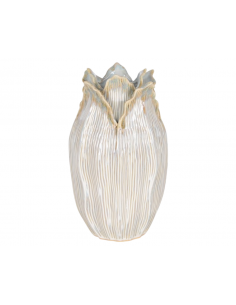 Jarrón cerámica hoja 33cm... 2