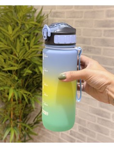 Botella agua pvc multicolor...
